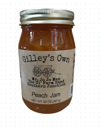 Gilley's Own 20oz Peach Jam