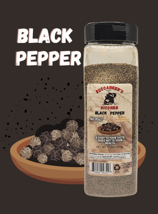 Black pepper Buccaneer's Kitchen