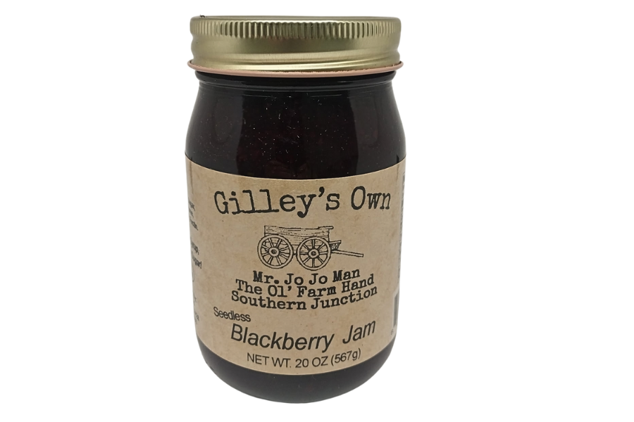 Gilley's Own 20oz Seedless Blackberry Jam