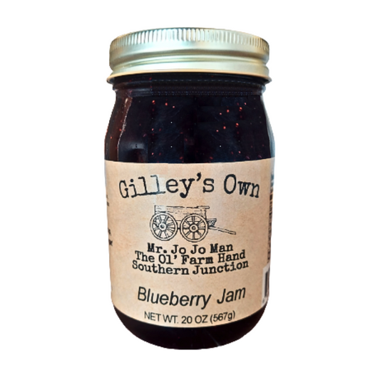 Gilley's Own 20oz Blueberry Jam