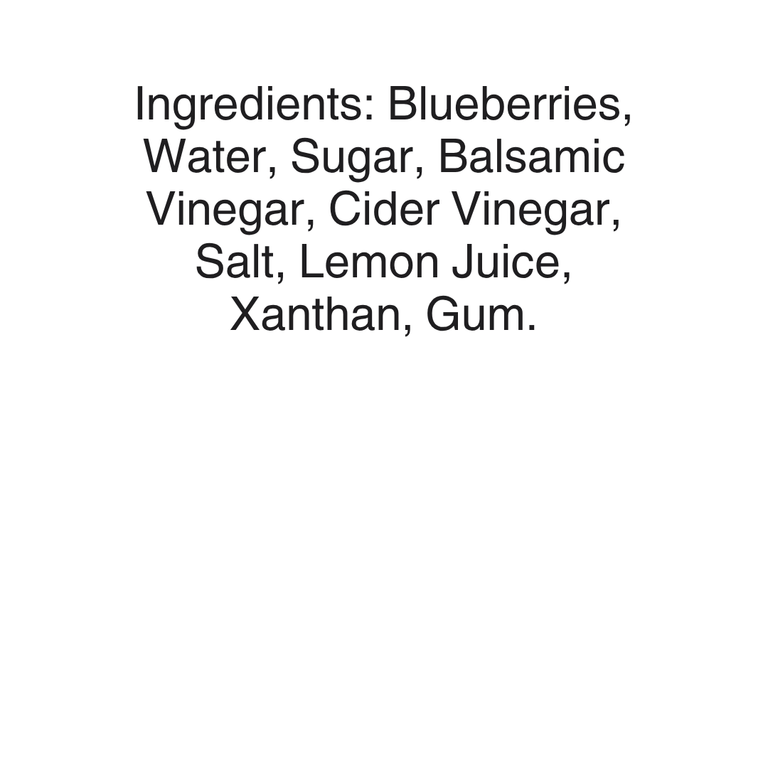 Southern Gal Blueberry Balsamic Vinaigrette