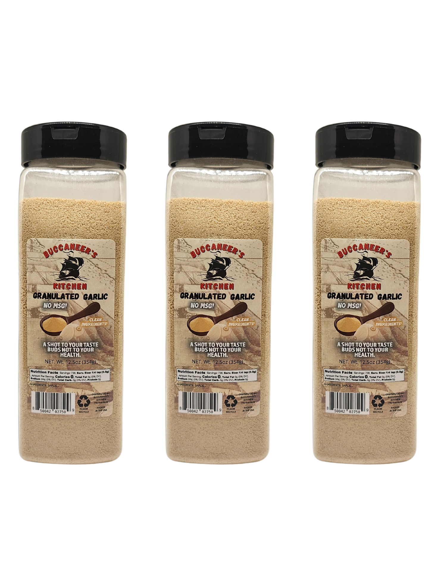 Granulated Garlic Buccaneer's Kitchen