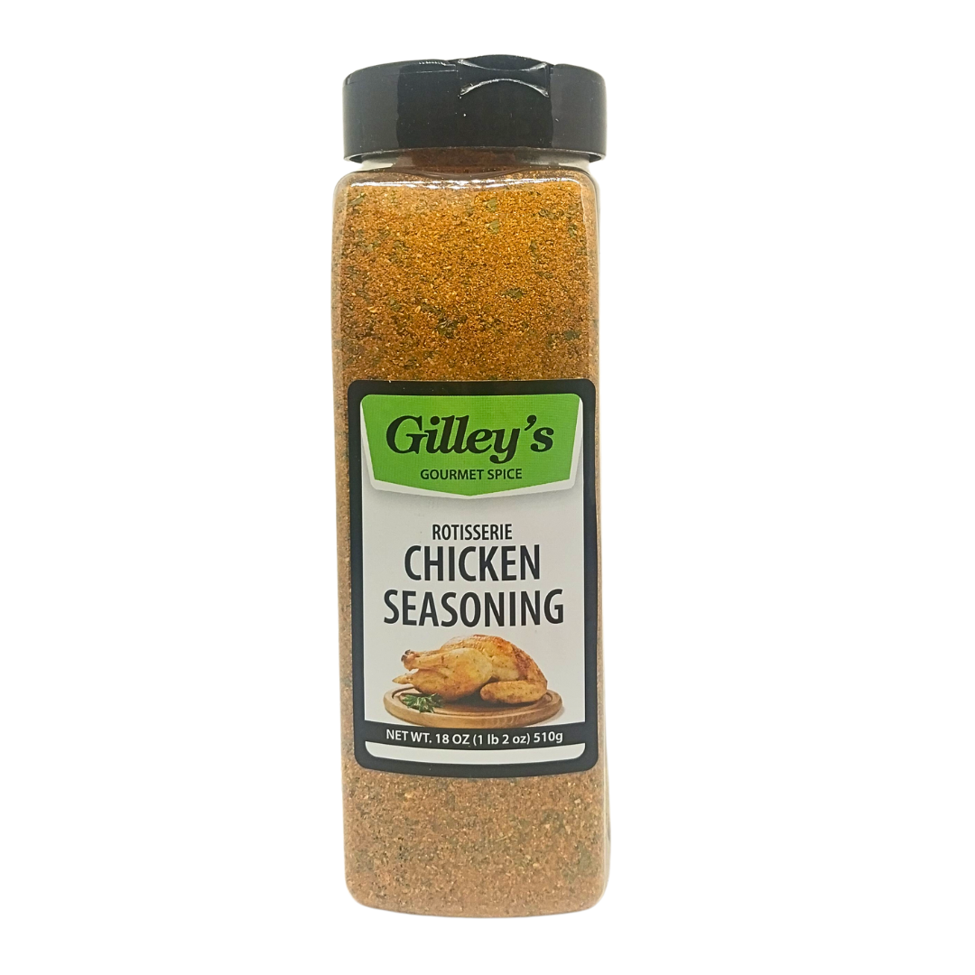 Gilley's 18oz Rotisserie Chicken Seasoning