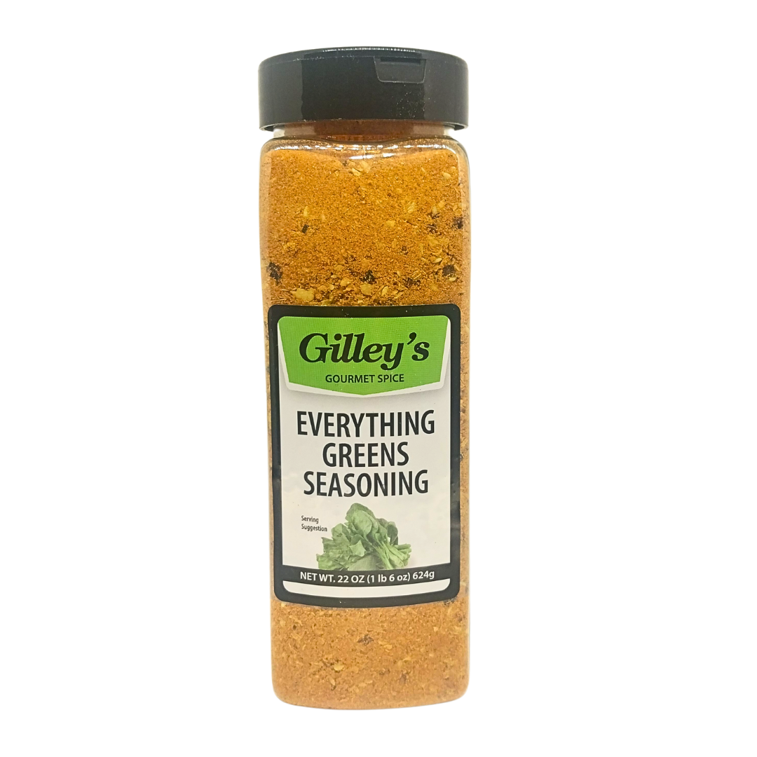 Gilley's 22oz Everything Greens and Collards too! Seasoning