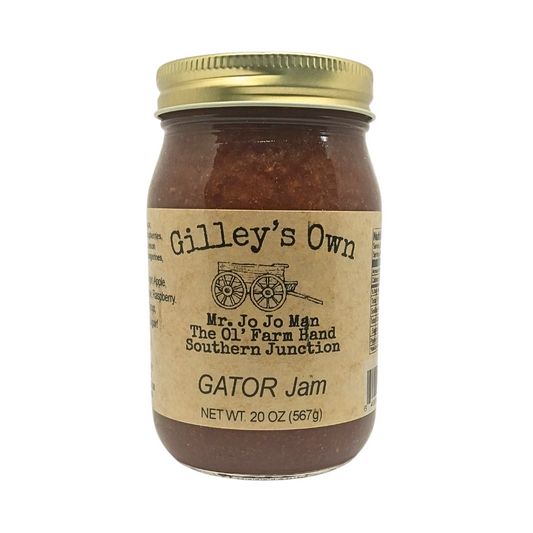 Gilley's Own 20oz GATOR Jam