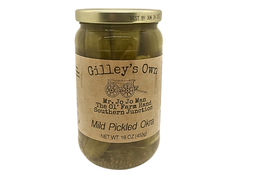 Gilley's Own 20oz Mild Pickled Okra