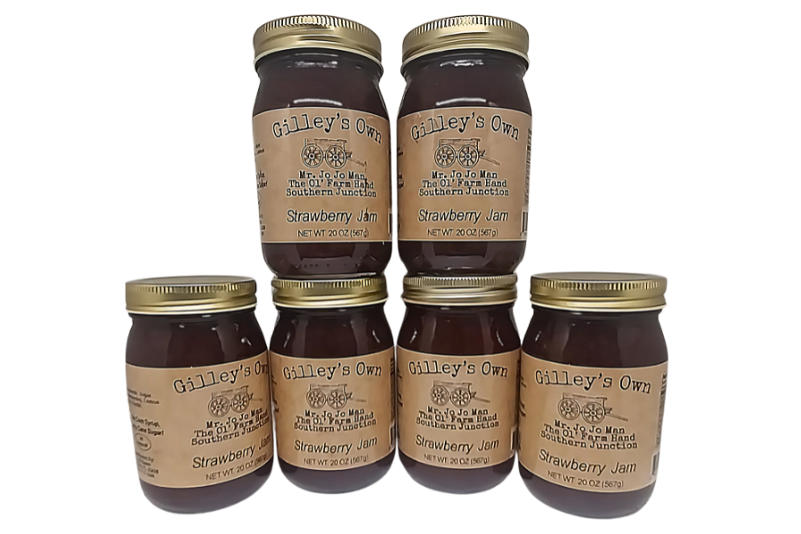 Gilley's Own 20oz Strawberry Jam