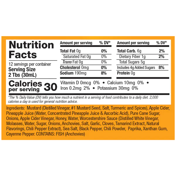 Mack Daddys Hawg Sauce Tangy Carolina