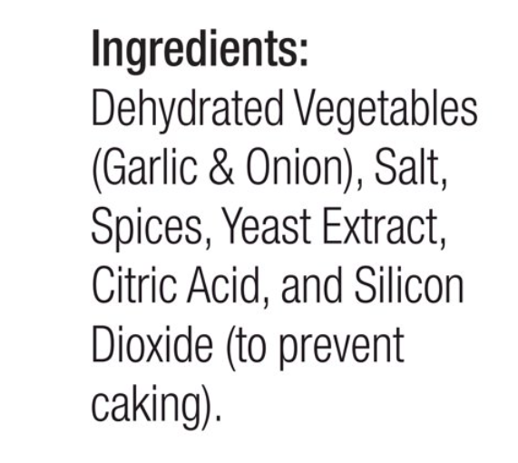 Kingsford Garlic and Herbs Seasonings