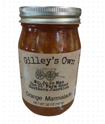 Gilley's Own 20oz Orange Marmalade