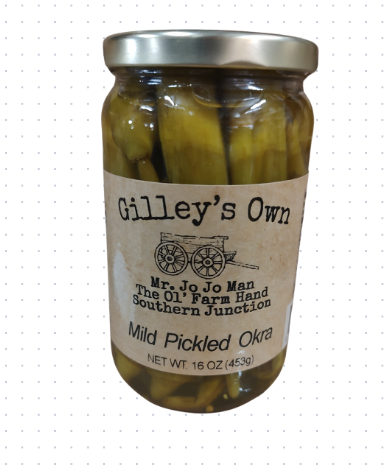 Gilley's Own 20oz Mild Pickled Okra