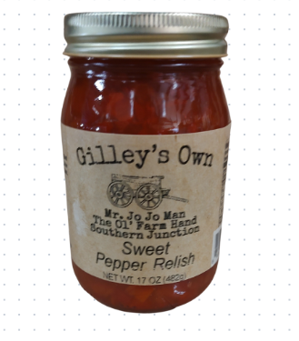 Gilley's Own 20oz Sweet Pepper Relish