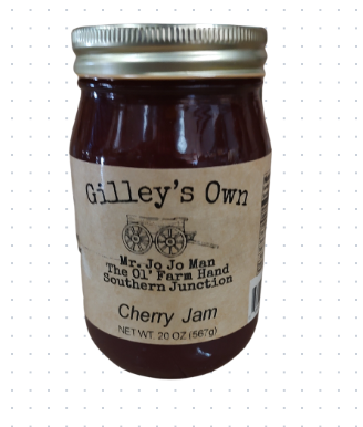 Gilley's Own 20oz Cherry Jam