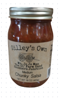 Gilley's Own 20oz Medium Salsa