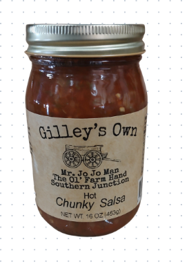 Gilley's Own 20oz Hot Salsa