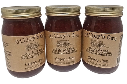 Gilley's Own 20oz Cherry Jam