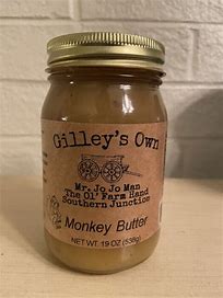 Gilley's Own 20oz Monkey Butter
