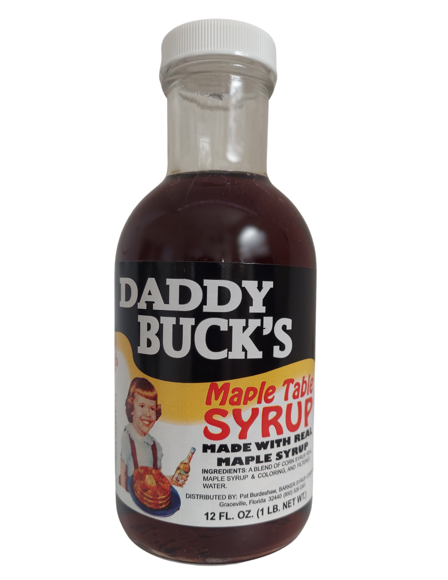 Daddy Bucks Table Syrup & Maple Syrup Blend 12oz