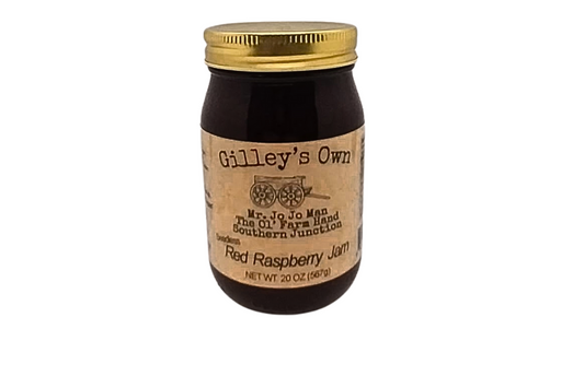 Gilley's Own 20oz Seedless Red Raspberry Jam