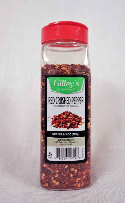 Gilley's 9.5oz Crushed Red Pepper Seasoning