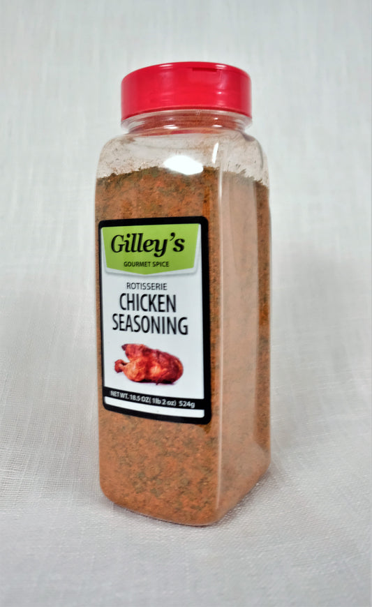 Gilley's 18oz Rotisserie Chicken Seasoning
