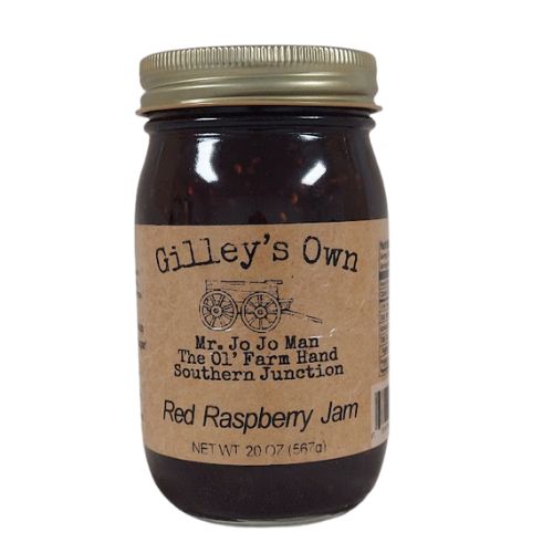 Gilley's Own 20oz Seedless Red Raspberry Jam