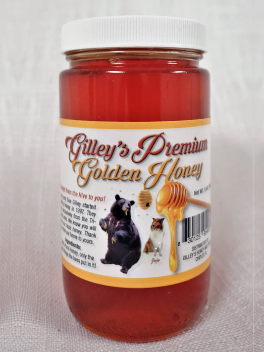Gilley's 16oz Wildflower Honey