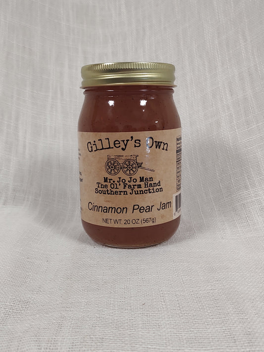 Gilley's Own 20oz Cinnamon Pear Jam
