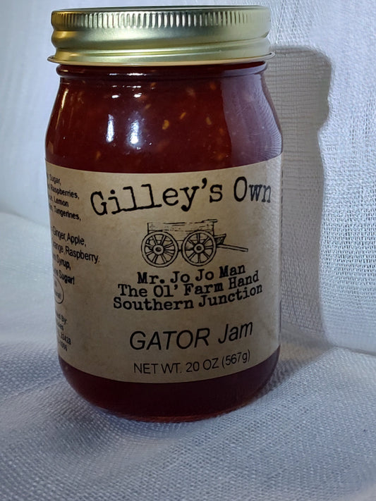 Gilley's Own 20oz GATOR Jam