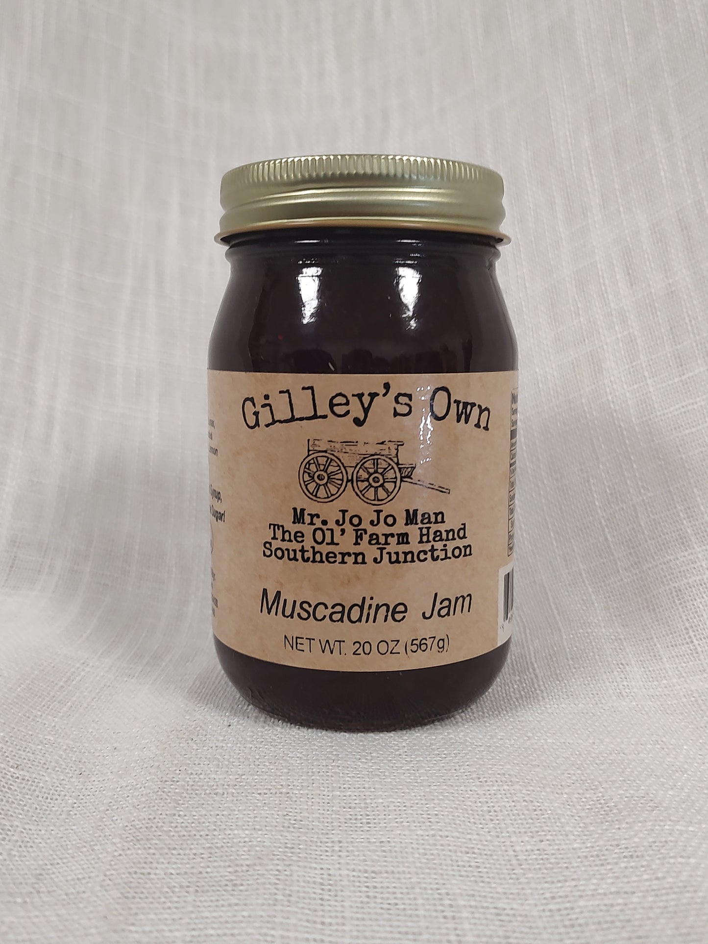 Gilley's Own 20oz Muscadine Jam